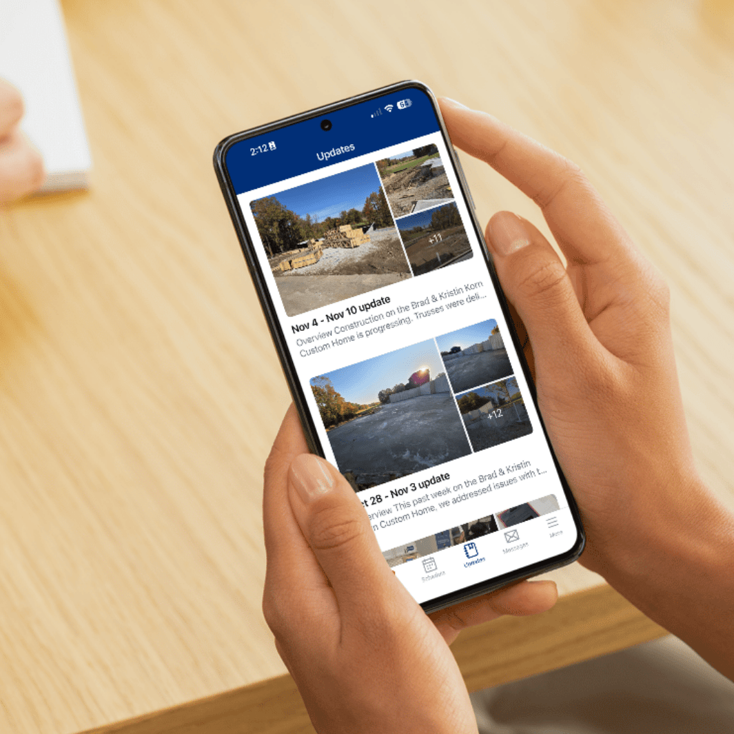 Weekly project updates so you’re never left wondering